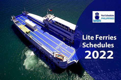 lite ferry schedule|Iba pa.